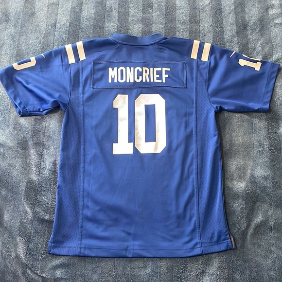 Nike NFL Indianapolis Colts #10 MONCRIEF Kids Football Jersey - Picture 1 of 4
